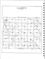 Ellsworth Township Drainage Map, Emmet County 1980